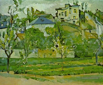  verger - Verger à Pontoise Paul Cézanne
